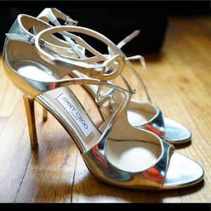 Jimmy Choo Size 42
Lang Metallic Strappy Sandal